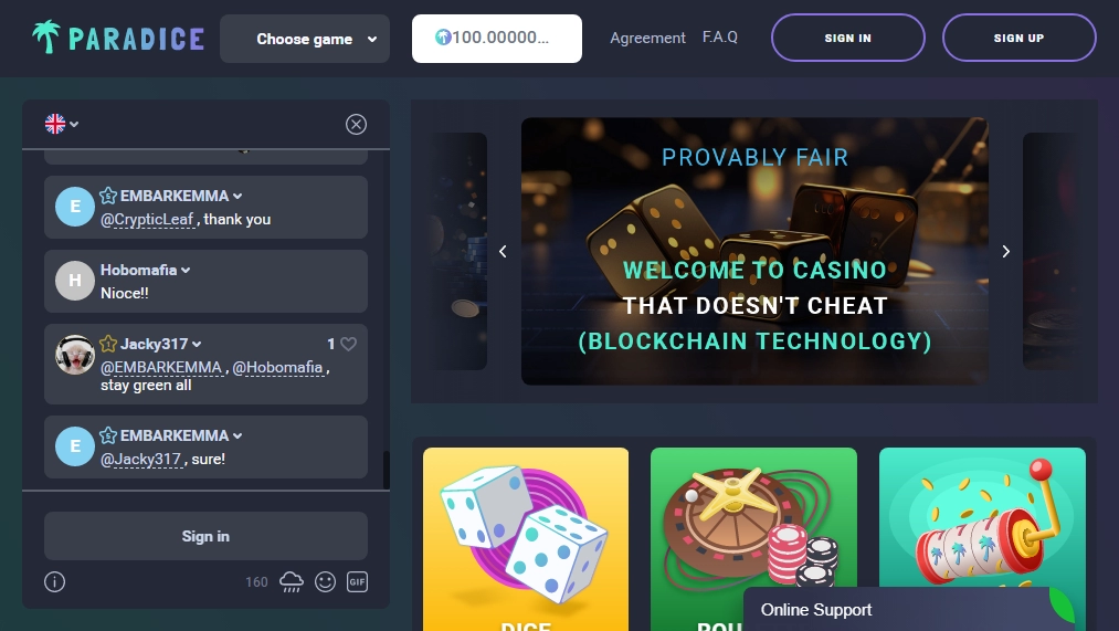 Paradice Casino